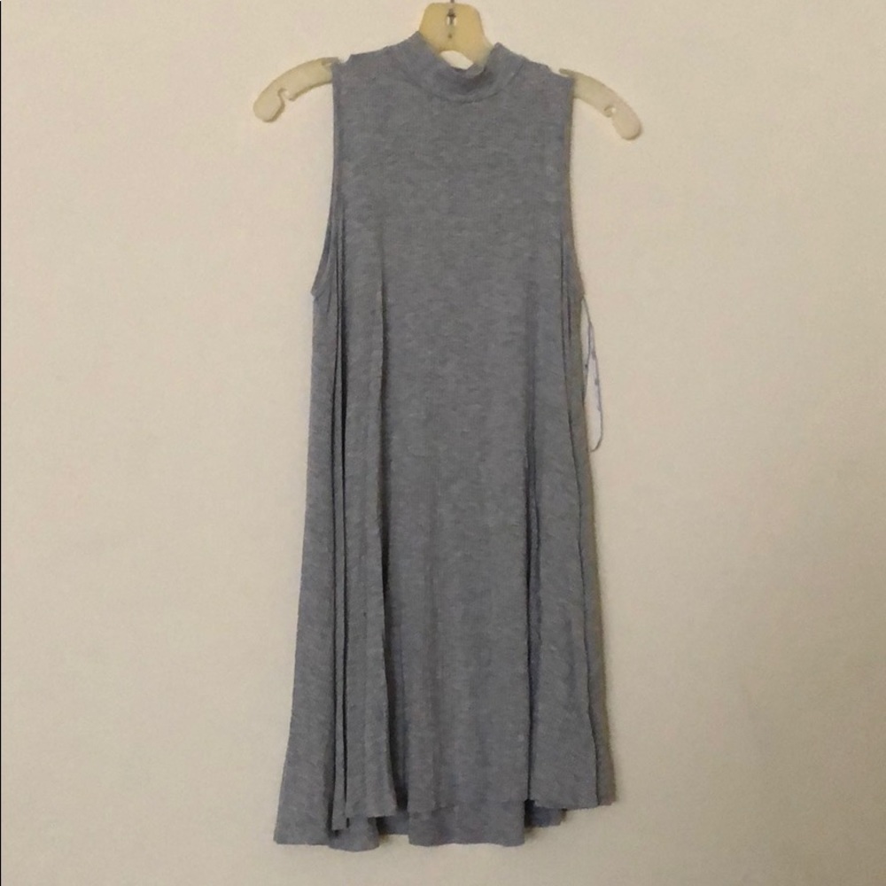 Grey Ambiance mockneck dress size small